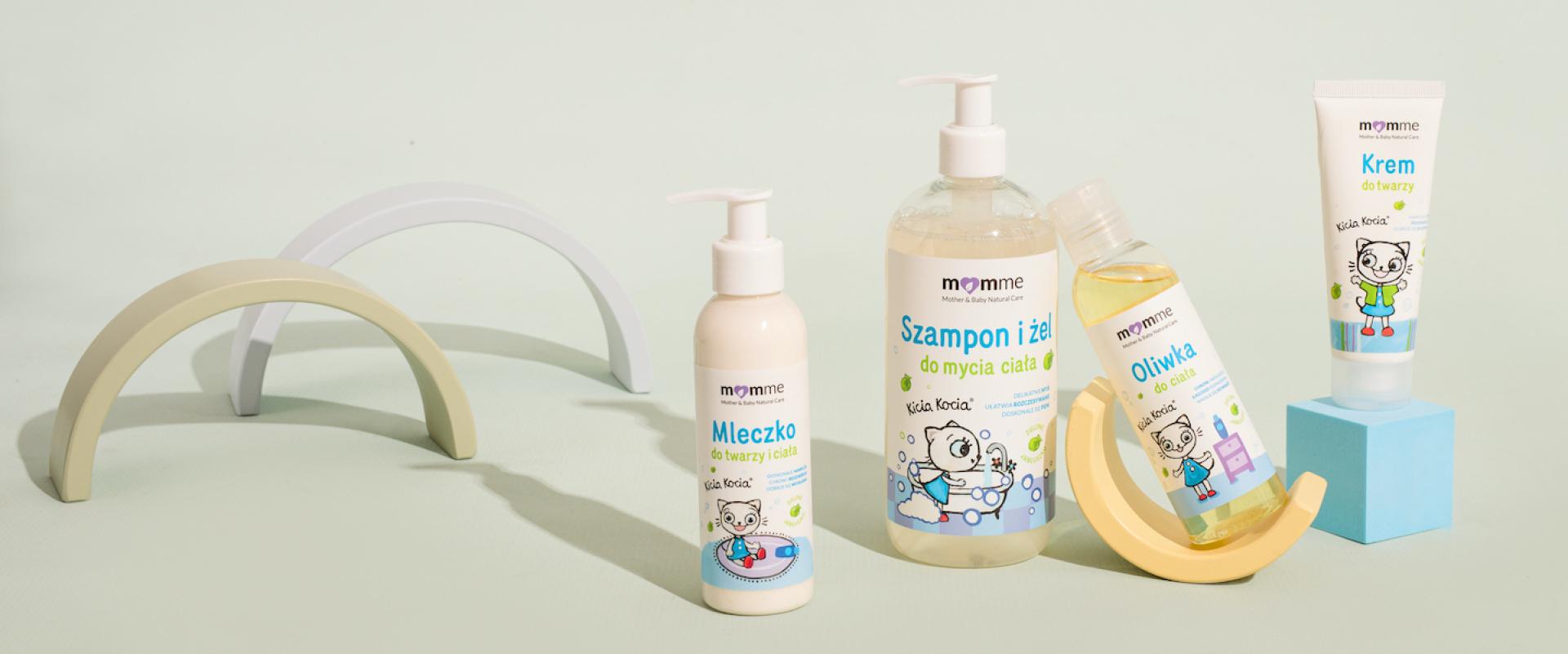 4 nowe produkty uzupełniły serię kosmetyków MomMe Kicia Kocia 